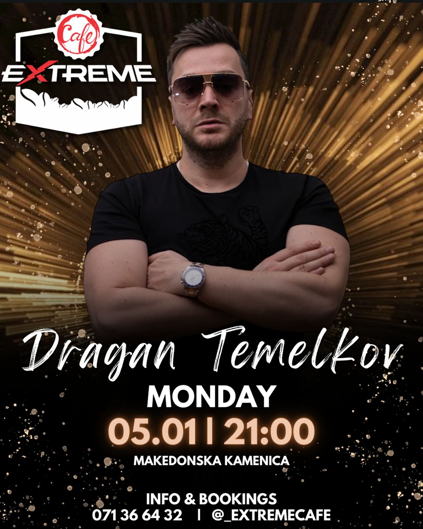 Extreme Cafe не запира – полна пареа и најдобри забави! темелков