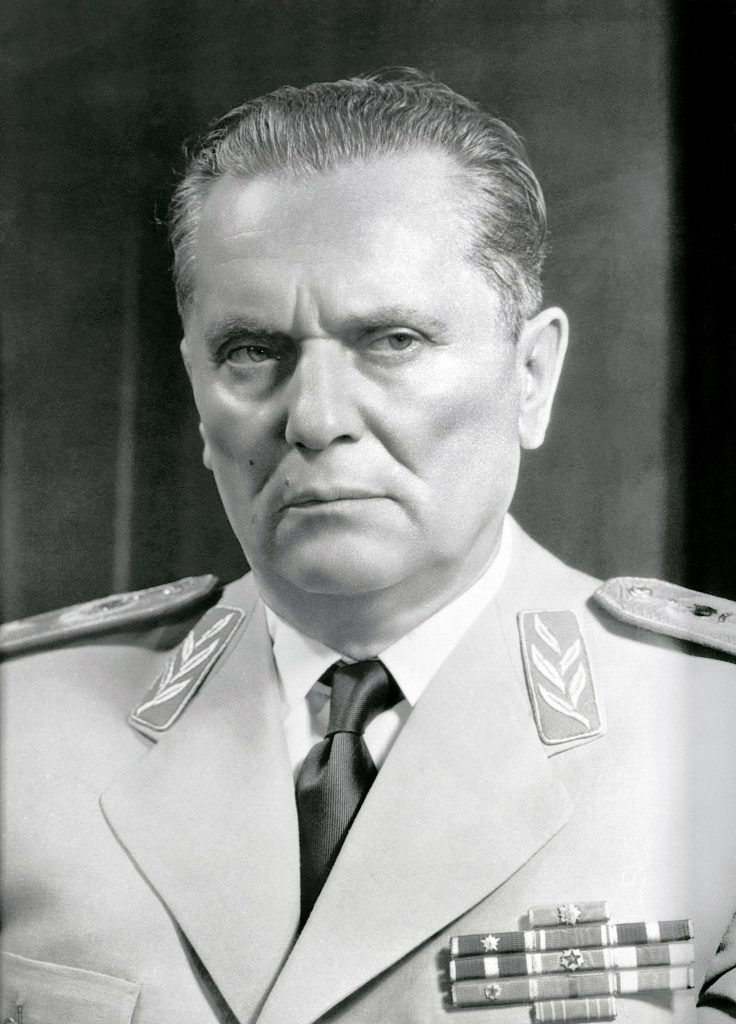 Josip Broz Tito uniform portrait